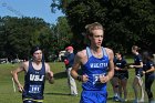 XC Wheaton & Babson  Wheaton College Men’s Cross Country compete at the 9th Annual Wheaton & Babson Season Opener on the Mark Coogan Course at Highland Park in Attleboro, Mass. - Photo By: KEITH NORDSTROM : Wheaton, XC, Cross Country, 9th Annual Wheaton & Babson Season Opener